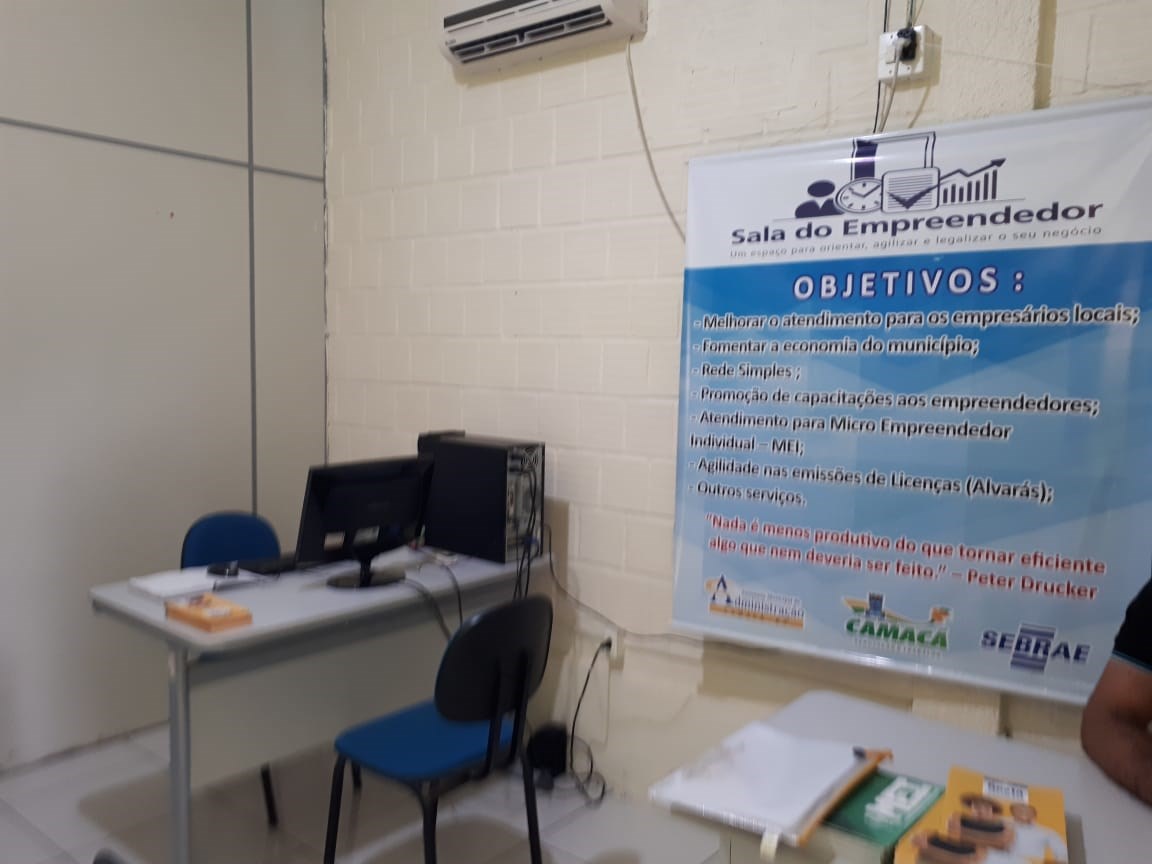 Camacã: Sala do Empreendedor recebe Consultora do SEBRAE